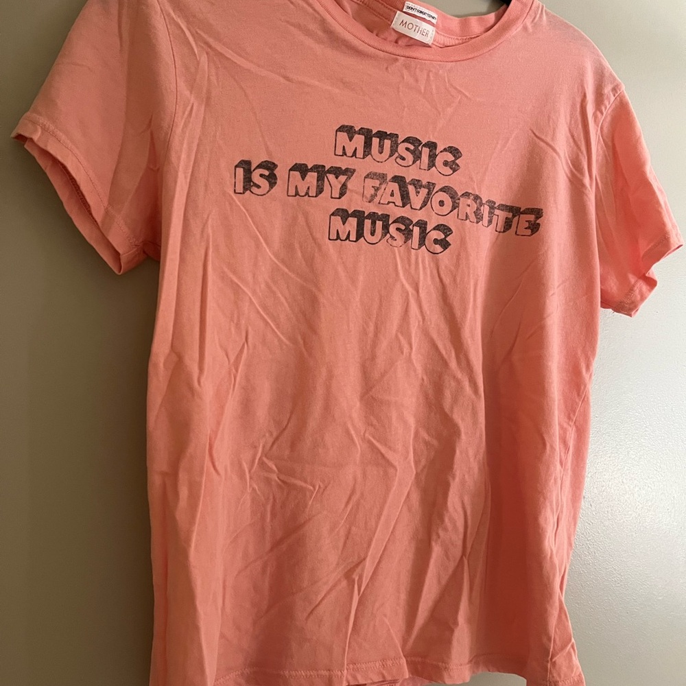 MOTHER Coral Graphic Tee